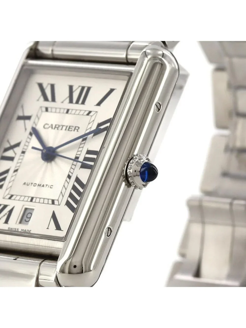 Cartier Tank Must XL SS Automatic Winding Watch